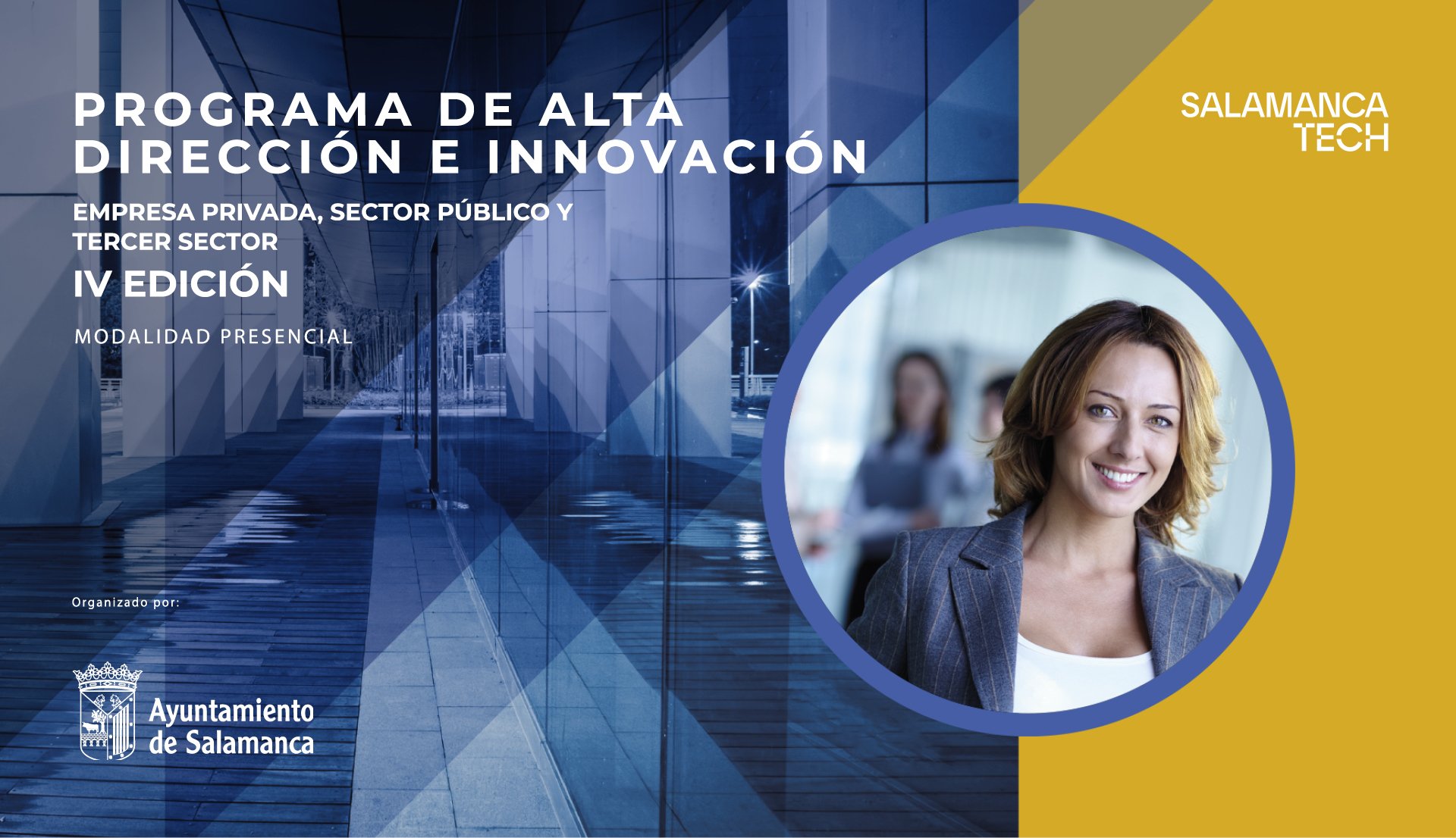 Salamanca City Council launching the fourth Senior Level Management and Innovation Programme for Women within the framework of Salamanca Tech