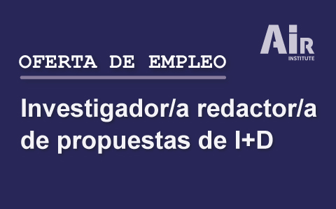 Investigador/a Redactor/a de Propuestas de I+D