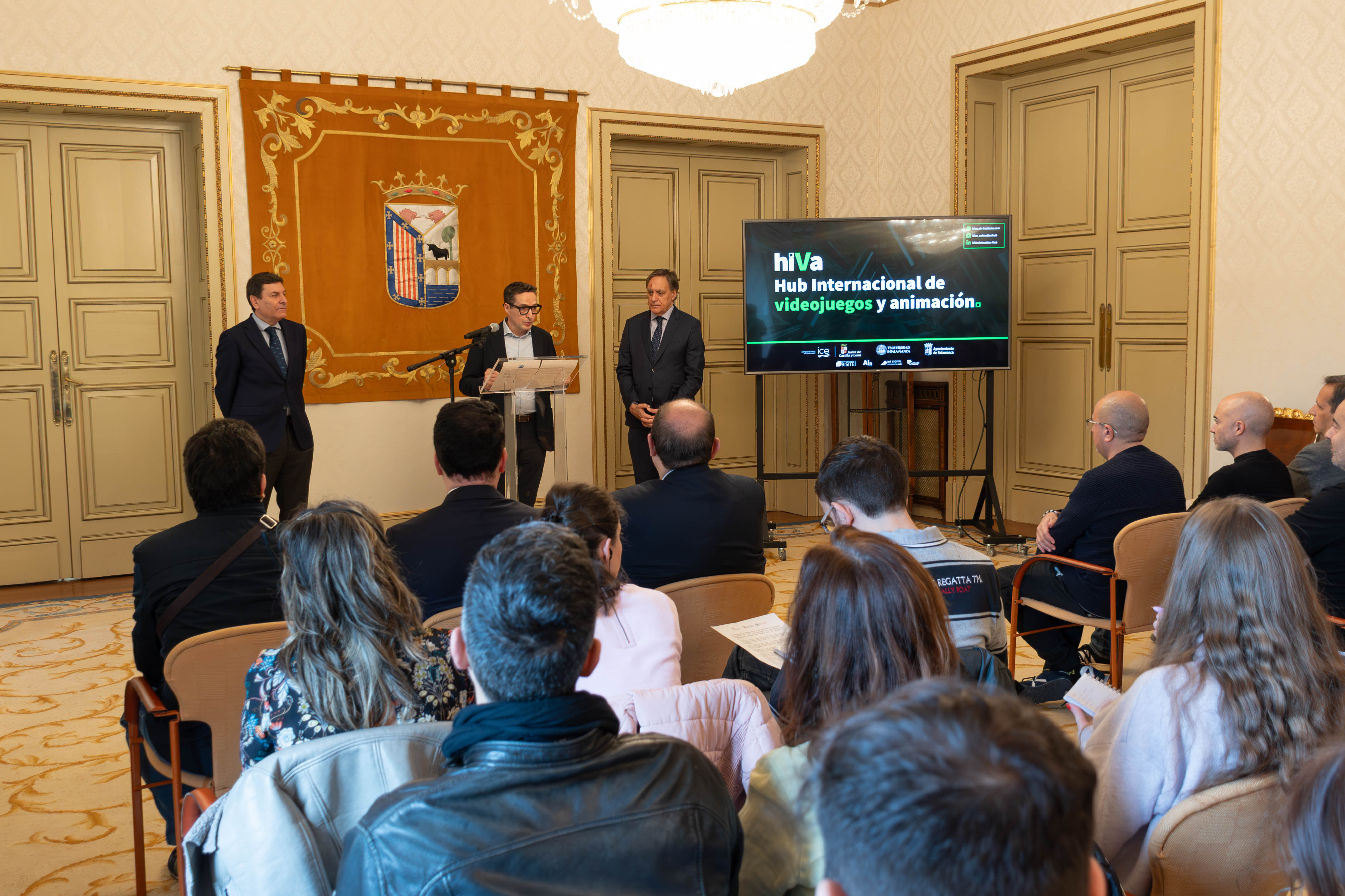 The Junta, the City Council and the University of Salamanca Launch the International Innovation Pole for Videogames and Animation with AIR Institute