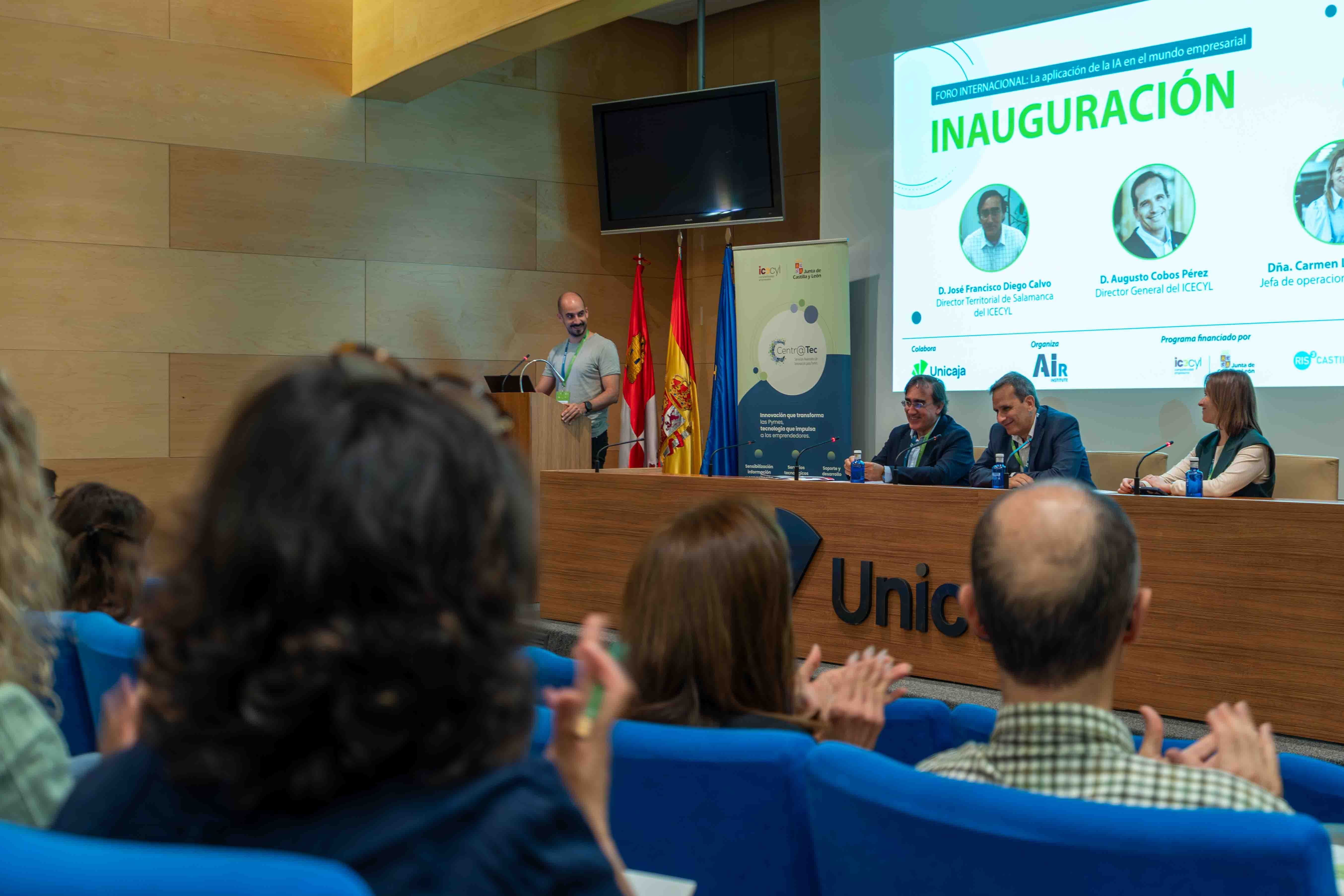 ICECYL and AIR Institute successfully hosted the International Forum on AI for Business in Salamanca