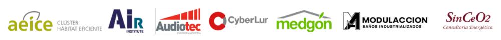 AEICE (coordinator), AIR Institute, AUDIOTEC, CyberLur, MEDGON, MODULACCION, SinCeO2