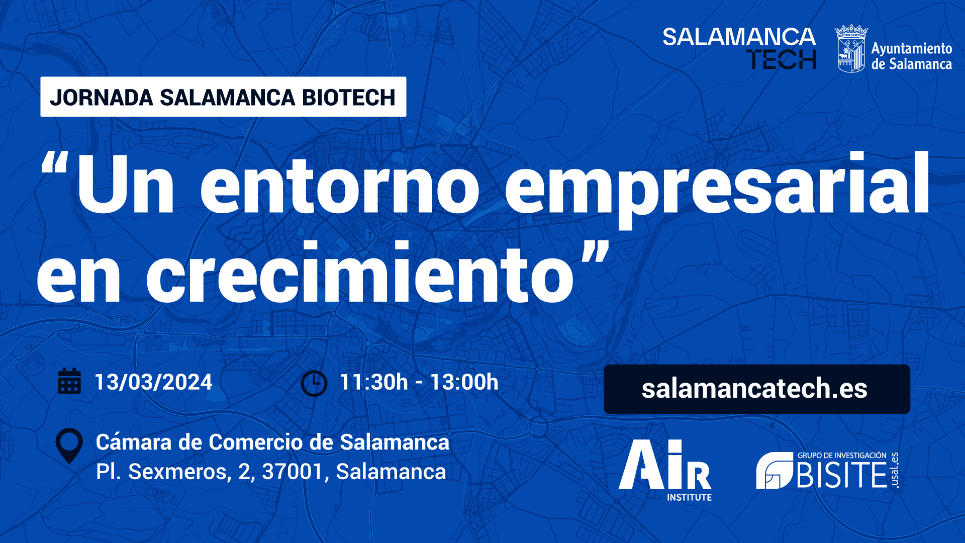 Companies, new technologies and the biotechnology sector at the next Salamanca Tech conference
