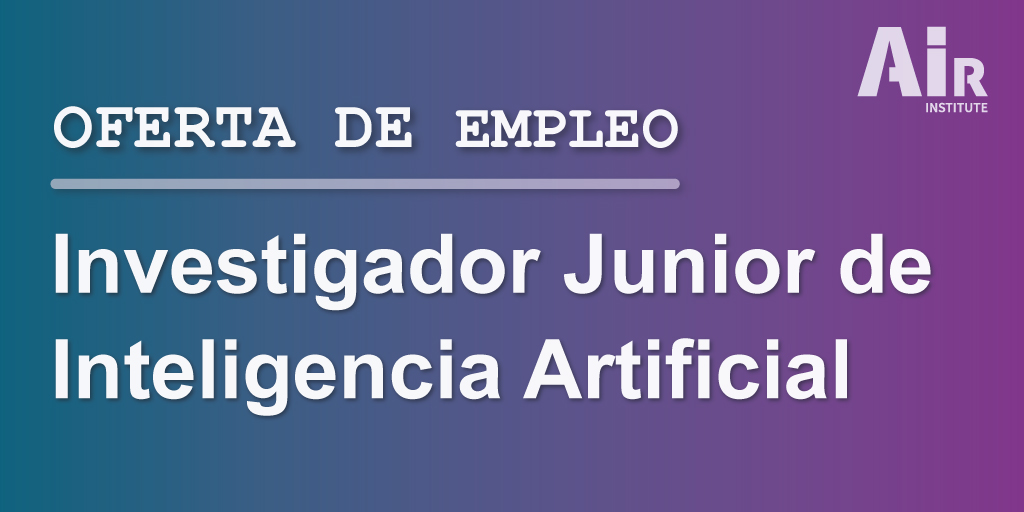 Investigador/a Junior de Inteligencia Artificial